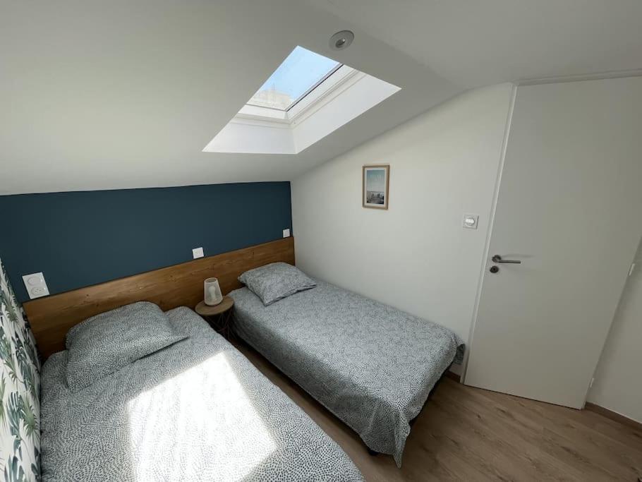 Duplex Centre Ville - 50M De La Plage - Clim - Garage - Netflix Льо Гро-дю-Роа Екстериор снимка