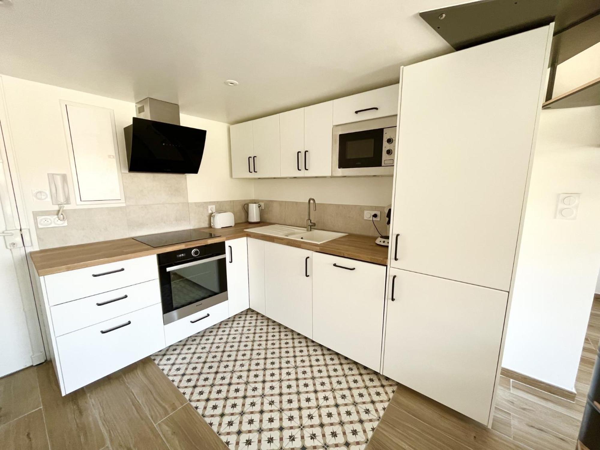 Duplex Centre Ville - 50M De La Plage - Clim - Garage - Netflix Льо Гро-дю-Роа Стая снимка